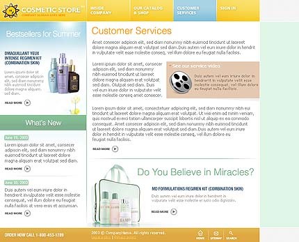 Website Template #2803