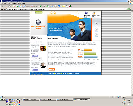 Website Template #2845