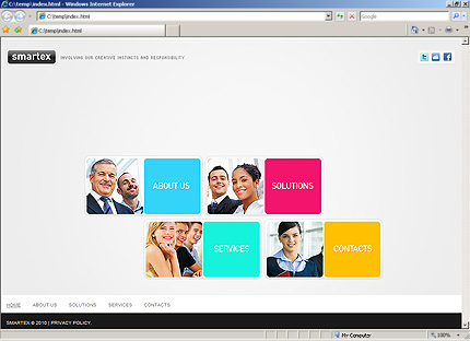 Website Template #28016