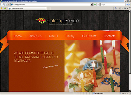 Website Template #28040