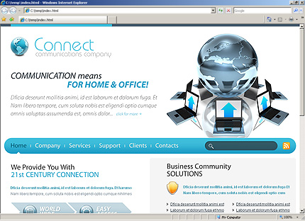 Website Template #28048