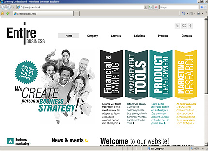 Website Template #28056