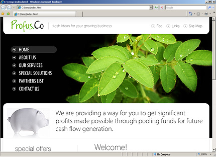 Website Template #28058