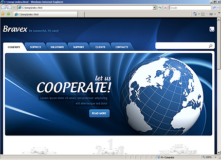 Website Template #28062
