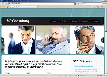 Website Template #28095