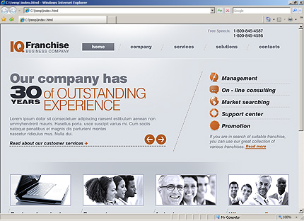 Website Template #28096