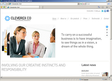 Website Template #28099