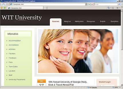 Website Template #28100