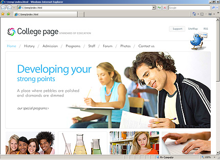 Website Template #28101