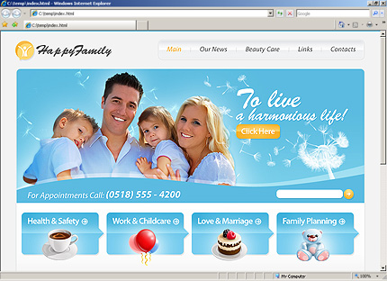 Website Template #28104