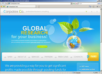 Website Template #28106