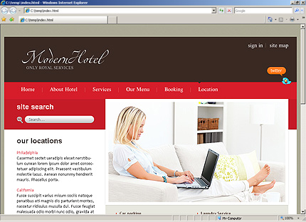 Website Template #28108