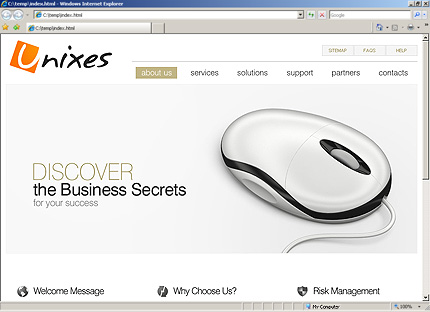 Website Template #28110