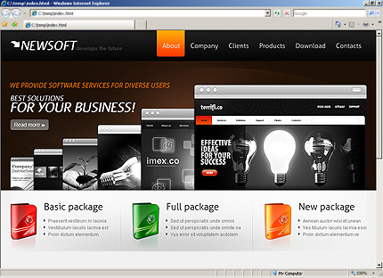 Website Template #28112