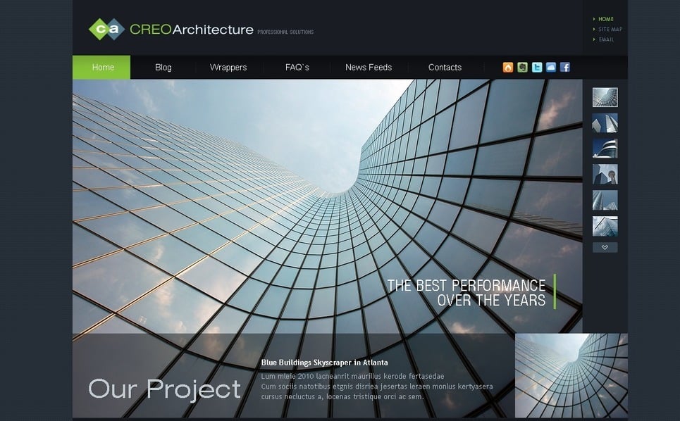Architecture Joomla Template 28137