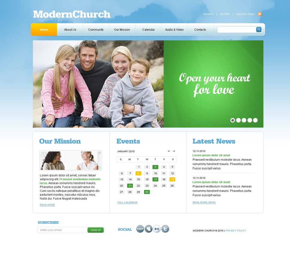 religious-website-template-28337