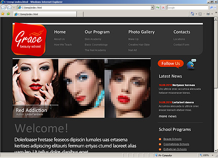 Website Template #28518
