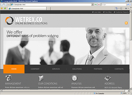 Website Template #28519