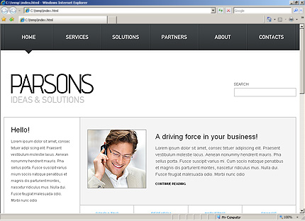 Website Template #28521