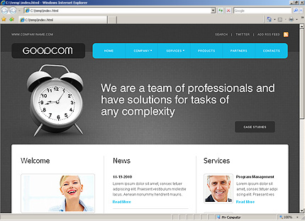 Website Template #28522