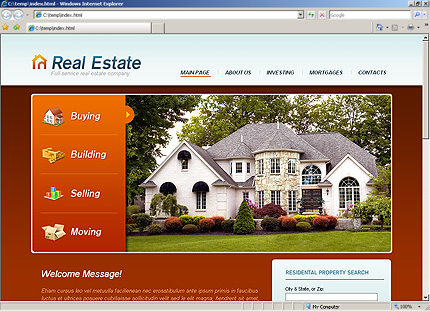 Website Template #28605