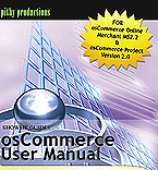 osCommerce User Manual  #28716