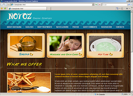 Website Template #28735