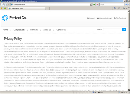 Website Template #28752