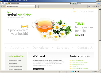 Website Template #28757
