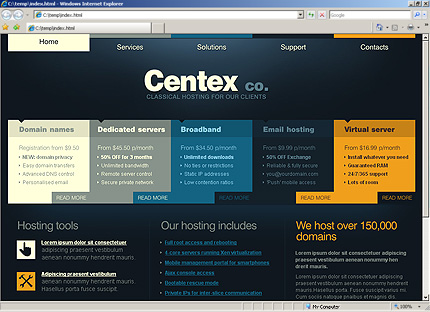 Website Template #28761