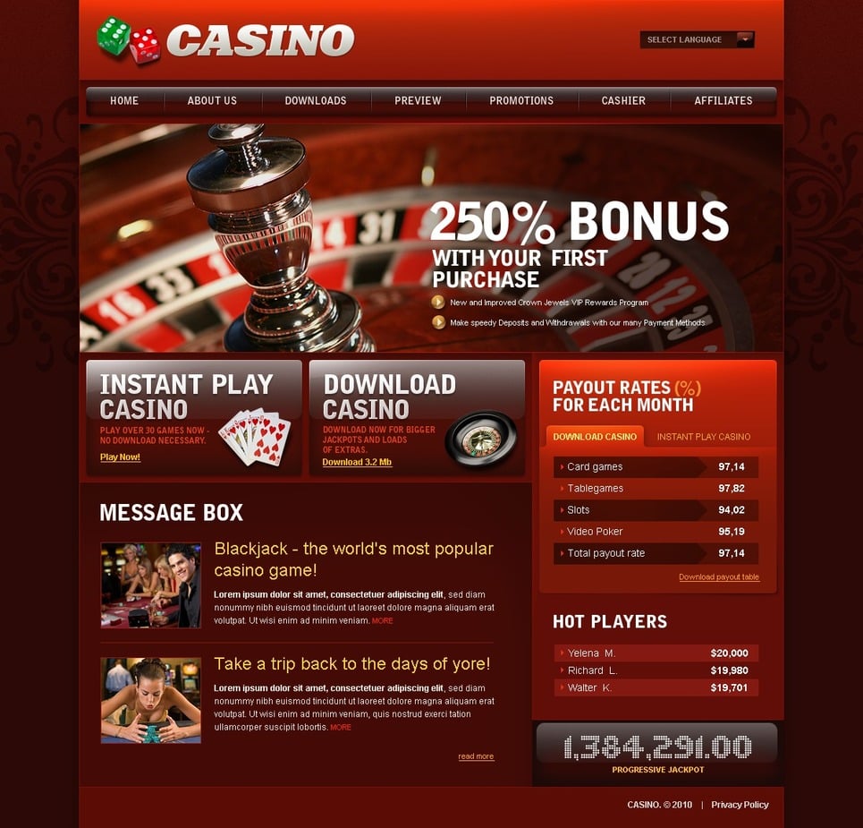 No deposit Bonus at Internet Casinos 