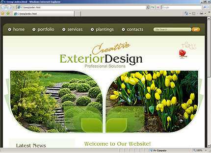 Website Template #28855