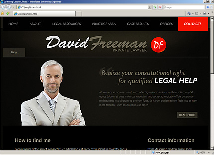 Website Template #28859