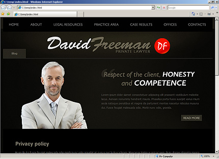 Website Template #28859