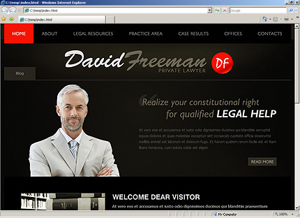Website Template #28859