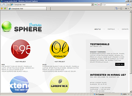 Website Template #28936