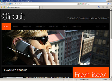 Website Template #28937