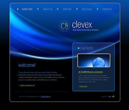 Website Template #28984