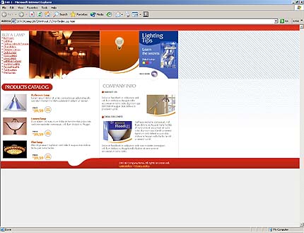 Website Template #2921