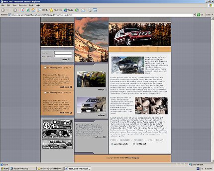 Website Template #2940