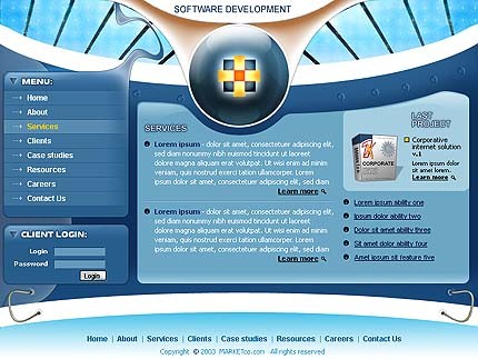Website Template #2967