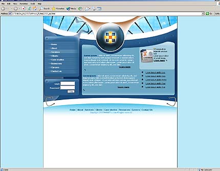 Website Template #2967