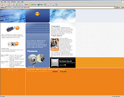 Website Template #2985