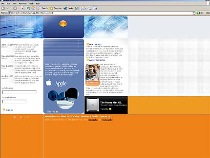 Website Template #2985