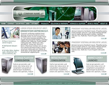 Website Template #2994