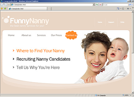 Website Template #29078