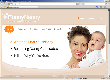Website Template #29078