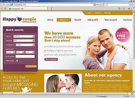 Website Template #29117