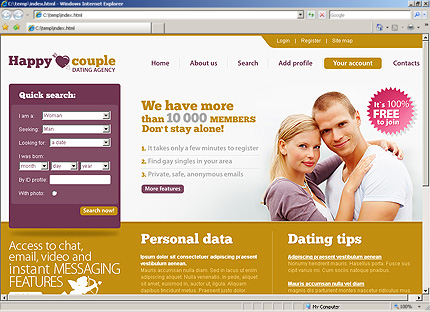 Website Template #29117