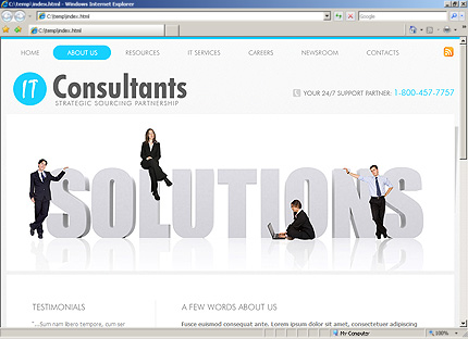 Website Template #29138